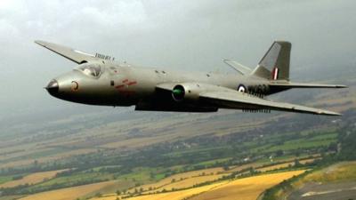 File photo of Canberra bomber WK163
