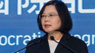 Taiwan's leader Tsai Ing-wen