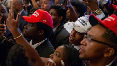 Young black conservatives at the White House