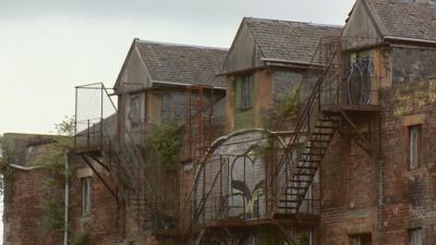 Derelict buildings