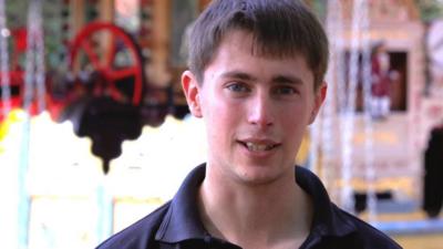 23 year-old Jake and his Victorian steam engine