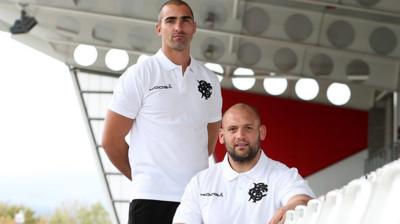 Ruan Pienaar and Dan Tuohy