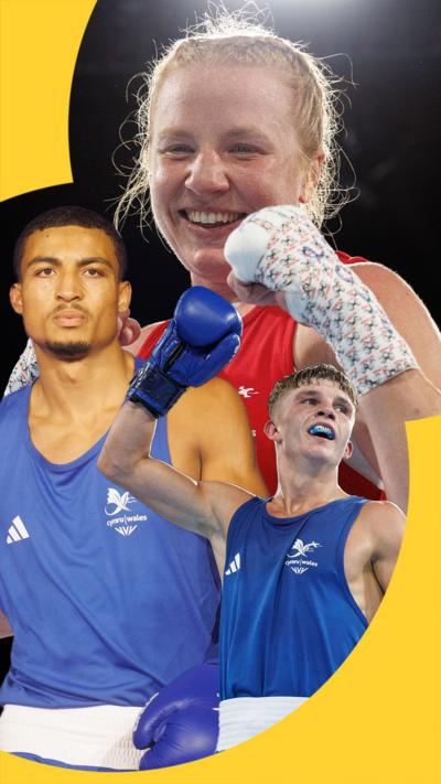Orlando Holley-Sotomi, Rosie Eccles and Owain Harris-Allan