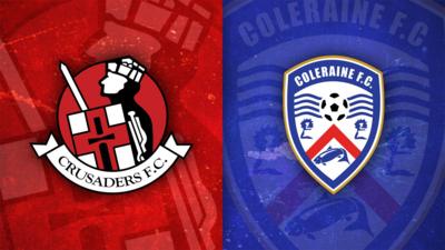 Badges of Crusaders and Coleraine