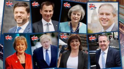 Possible Tory leader contenders