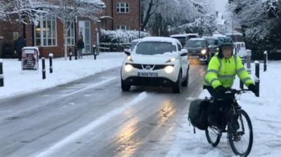 Snow in Greater Manchester