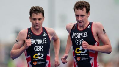 Alistair and Jonathan Brownlee