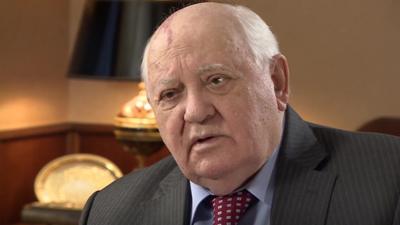 Mikhail Gorbachev, 85, rarely gives interviews now