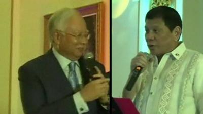 Najib Razak & Rodrigo Duterte