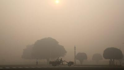 Smog in Delhi