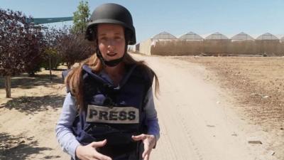 BBC correspondent Yolande Knell
