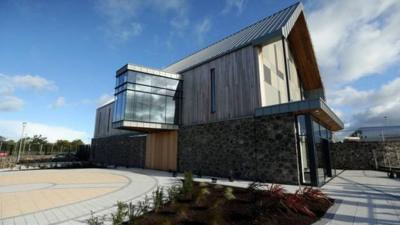 Seamus Heaney HomePlace, a new £4.25m arts and literary centre opened in his native Bellaghy