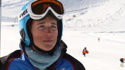 British alpine skier Alex Tilley