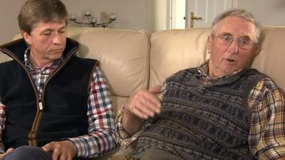 David (left) and Ken Hugill (right)