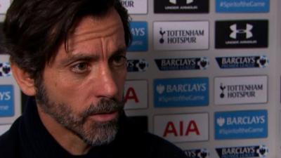 Watford head coach Quique Sanchez Flores