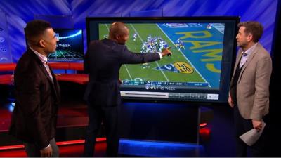 Jason Bell, Osi Umenyiora & Mark Chapman