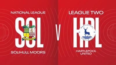 Solihull Moors v Hartlepool