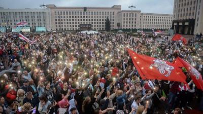 Protests in Minsk