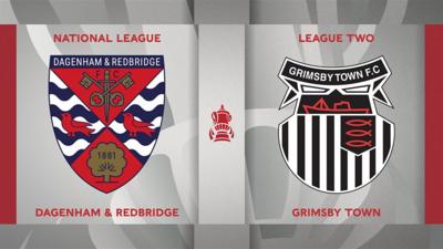 Dagenham & Redbridge v Grimsby Town