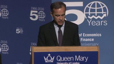 Mark Carney, Governor of the Bank of England