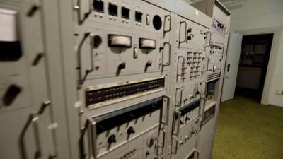 Communications equipment in former US embassy in Iran