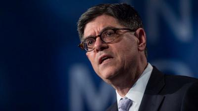 US Treasury Secretary Jack Lew