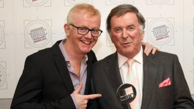 Sir Terry Wogan and Chris Evans.