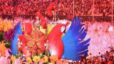 Rio carnival closing ceremony