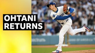 Shohei Ohtani pitching