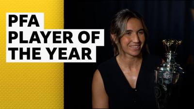 Arsenal midfielder Mariona Caldentey wins PFA Women's Player of the Year award