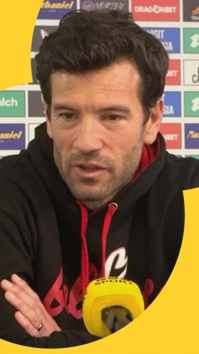 Brian Barry-Murphy speaks to the media