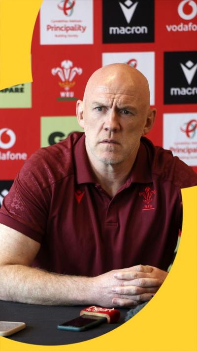 Steve Tandy at a press conference 