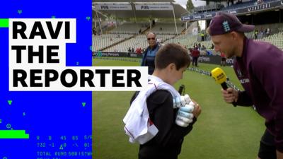 Ravi Chahal and Joe Root