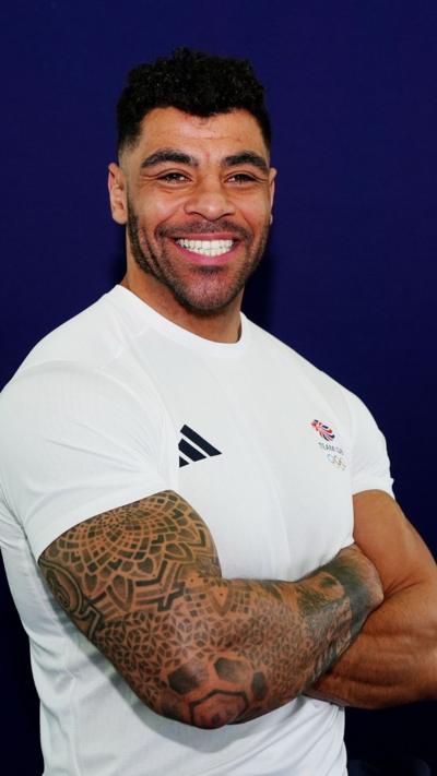 Olympian Taylor Lawrence.