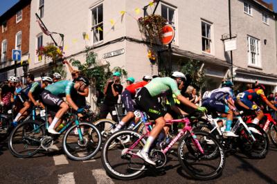 Cyclists in Southwell