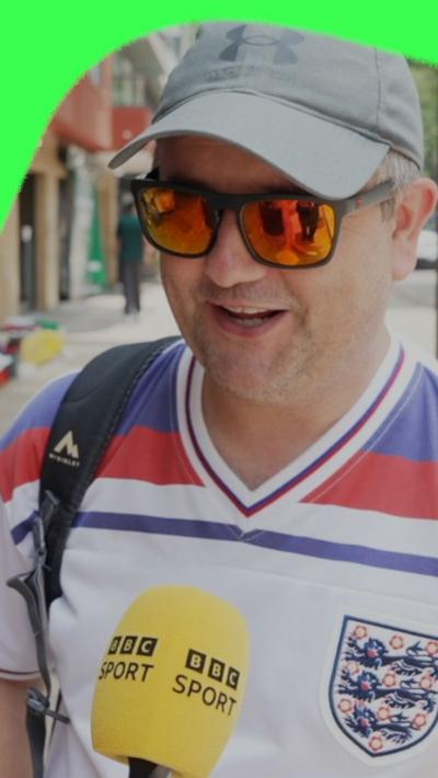 England fans in Mexico