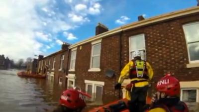 RNLI lifeboat crew