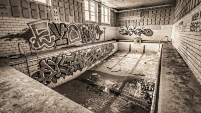 Abandoned pool