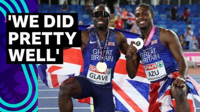 Romell Glave and Jeremiah Azu