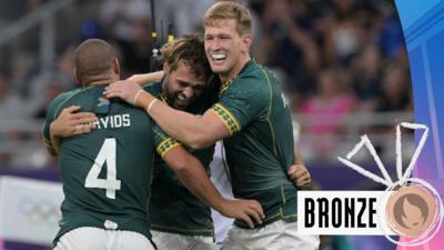 South Africa celebrate bronze