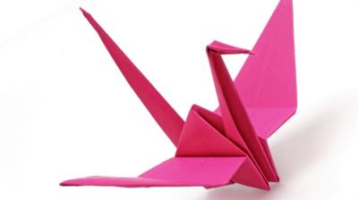 Origami bird