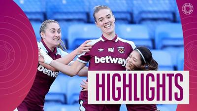 WSL: Reading 1-2 West Ham United