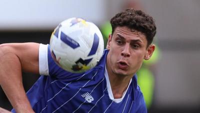 Yousef Salech in action for Cardiff