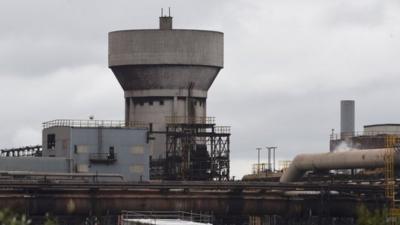 Tata Steelworks, Port Talbot, Wales