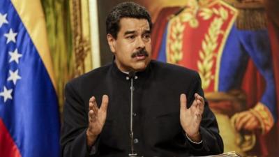 President Maduro spoke at a news conference on Tuesday