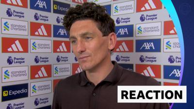 Brentford's Keith Andrews praises his sides hard work after drawing against Liverpool in the last match of the 2025-26 Premier League season.