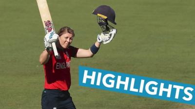 England captain Heather Knight