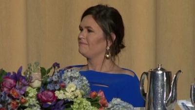 Sarah Sanders at White House Correspondents' Dinner