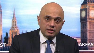 Health Secretary Sajid Javid