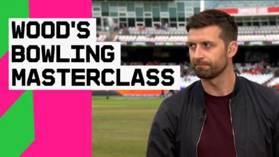 Mark Wood talking about fast bowling